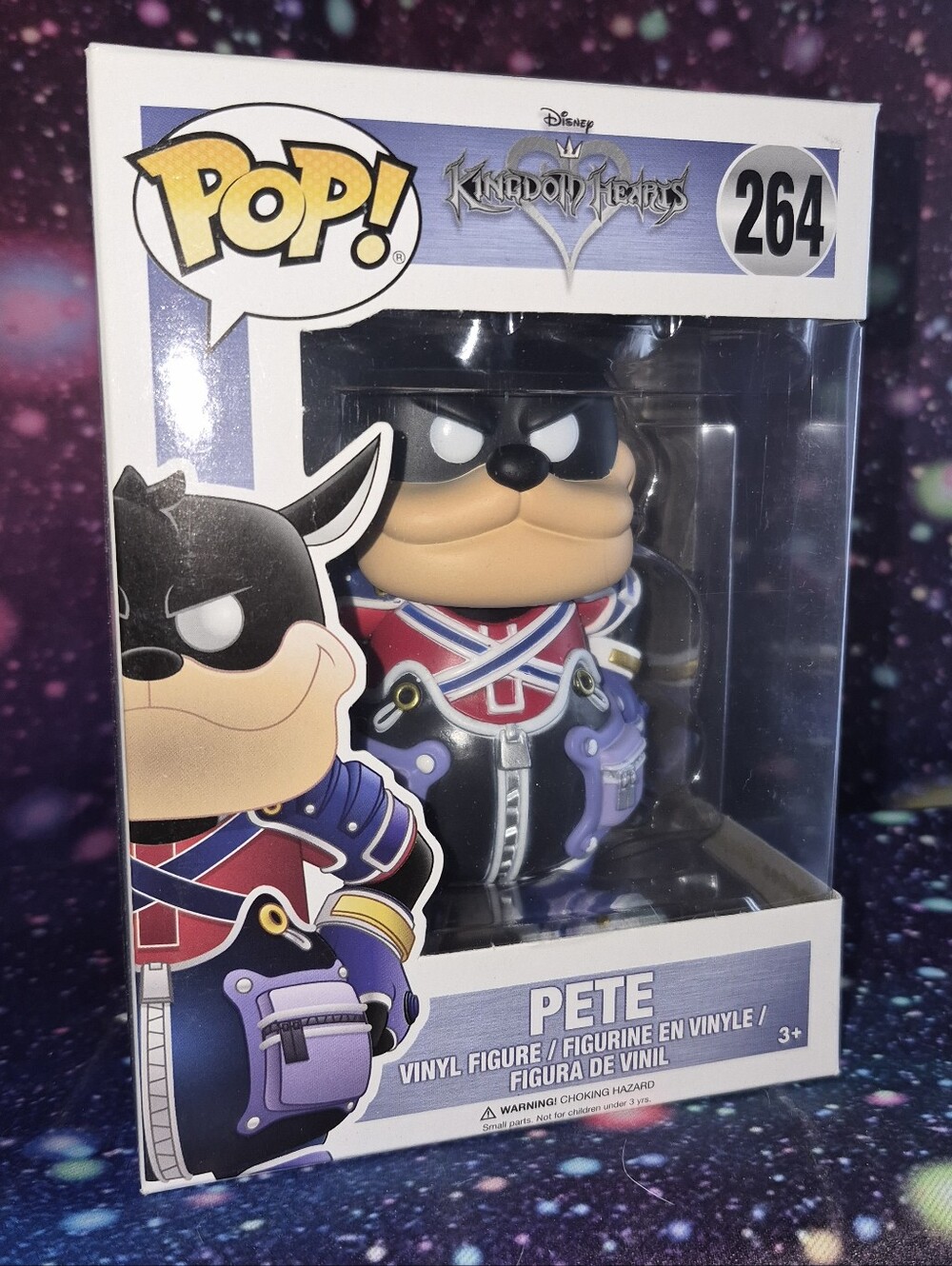 Funko Pop Disney Kingdom Hearts Pete #264 NRFB Light Box Wear